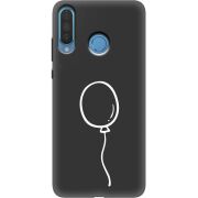Черный чехол Uprint Huawei P30 Lite Balloon