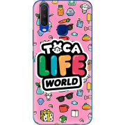 Чехол Uprint Vivo Y15 Toca Boca Life World
