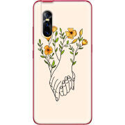 Чехол Uprint Vivo V15 Pro Flower Hands