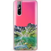 Прозрачный чехол Uprint Vivo V15 Pro Green Mountain