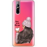 Прозрачный чехол Uprint Vivo V15 Pro love is in the air