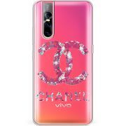 Чехол со стразами Vivo V15 Pro 