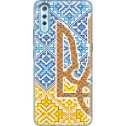Чехол Uprint Vivo V17 Neo Тризуб Вишивка