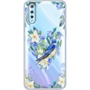 Прозрачный чехол Uprint Vivo V17 Neo Spring Bird