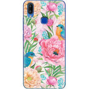 Чехол Uprint Vivo Y93 Lite Birds in Flowers