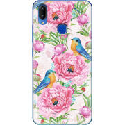 Чехол Uprint Vivo Y93 Lite Birds and Flowers
