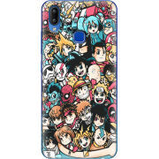 Чехол Uprint Vivo Y93 Lite Anime Stickers