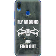 Чехол Uprint Vivo Y93 Lite Дрон Fly Around