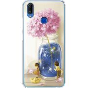 Чехол со стразами Vivo Y93 Lite Little Boy and Girl