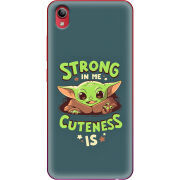 Чехол Uprint Vivo Y91C Strong in me Cuteness is