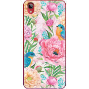 Чехол Uprint Vivo Y91C Birds in Flowers