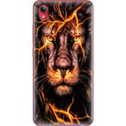 Чехол Uprint Vivo Y91C Fire Lion