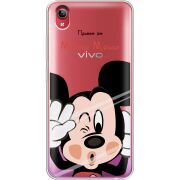 Прозрачный чехол Uprint Vivo Y91C Mister M