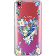 Прозрачный чехол Uprint Vivo Y91C Spring Bird