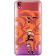 Прозрачный чехол Uprint Vivo Y91C Naruto and Kurama