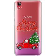 Прозрачный чехол Uprint Vivo Y91C Holiday Car