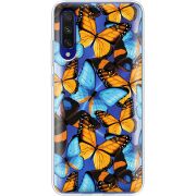 Прозрачный чехол Uprint Xiaomi Mi A3 Butterfly Morpho