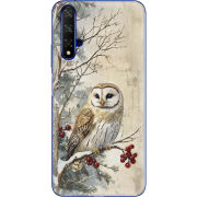 Чехол Uprint Huawei Honor 20 Christmas Owl