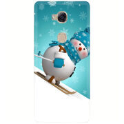 Чехол Uprint Huawei GR5 Skier Snowman