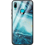 Защитный чехол BoxFace Glossy Panel Huawei P Smart 2019 Blue Marble