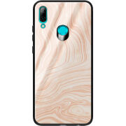Защитный чехол BoxFace Glossy Panel Huawei P Smart 2019 Delicate Marble