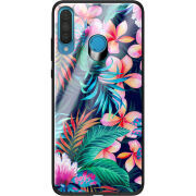 Защитный чехол BoxFace Glossy Panel Huawei P30 Lite Exotic Flowers