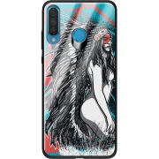 Защитный чехол BoxFace Glossy Panel Huawei P30 Lite Indian Girl