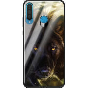 Защитный чехол BoxFace Glossy Panel Huawei P30 Lite The Animal