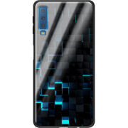 Защитный чехол BoxFace Glossy Panel Samsung Galaxy A7 2018 Fragmentation