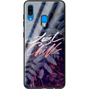 Защитный чехол BoxFace Glossy Panel Samsung Galaxy A30 Just Chill