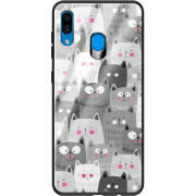 Защитный чехол BoxFace Glossy Panel Samsung Galaxy A30 