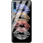 Защитный чехол BoxFace Glossy Panel Samsung Galaxy A70 Lips