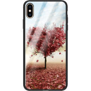 Защитный чехол BoxFace Glossy Panel Apple iPhone XS Max Tree of Love