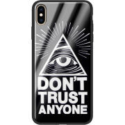 Защитный чехол BoxFace Glossy Panel Apple iPhone XS Max Dont Trust Anyone