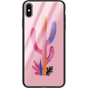 Защитный чехол BoxFace Glossy Panel Apple iPhone XS Max Pink Desert