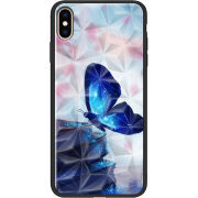 Чехол Prizma Uprint Apple iPhone XS Max Blue Butterfly