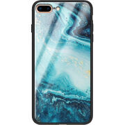 Защитный чехол BoxFace Glossy Panel Apple iPhone 7 / 8 Plus Blue Marble
