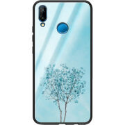 Защитный чехол BoxFace Glossy Panel Huawei P20 Lite Blue Tree