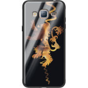 Защитный чехол BoxFace Glossy Panel Samsung Galaxy J3 2016 Gold Thrones