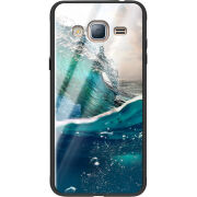 Защитный чехол BoxFace Glossy Panel Samsung Galaxy J3 2016 Waterwave