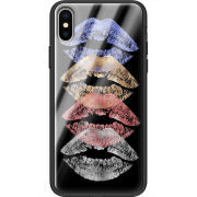 Защитный чехол BoxFace Glossy Panel Apple iPhone X Lips