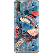 Чехол Uprint Vivo Y17 Blue Herb