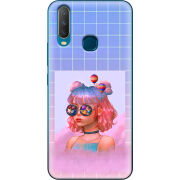 Чехол Uprint Vivo Y17 Girl in the Clouds