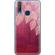 Чехол Uprint Vivo Y17 Gold Leaves