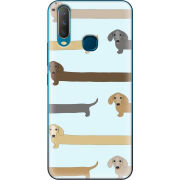 Чехол Uprint Vivo Y17 Dachshund