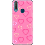 Чехол Uprint Vivo Y17 Sugar Hearts