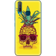 Чехол Uprint Vivo Y17 Pineapple Skull