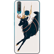 Чехол Uprint Vivo Y17 Black Deer