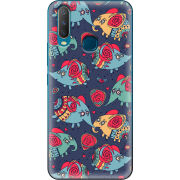 Чехол Uprint Vivo Y17 Flying Elephants