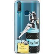 Прозрачный чехол Uprint Vivo Y17 City Girl